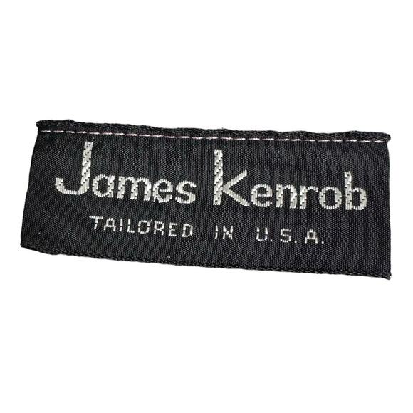 Vintage 80s James Kenrob Knitted Cardigan Small Pink Green Cozycore Grandmacore - Picture 4 of 7